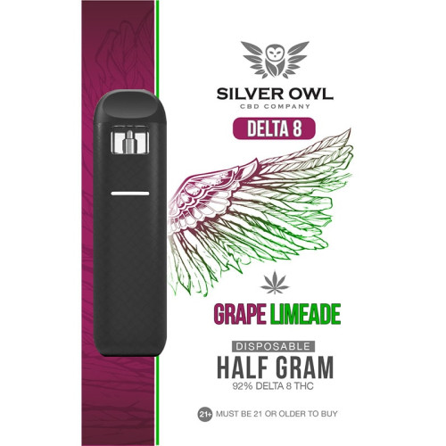 Silver Owl Delta 8 .5g Disposable