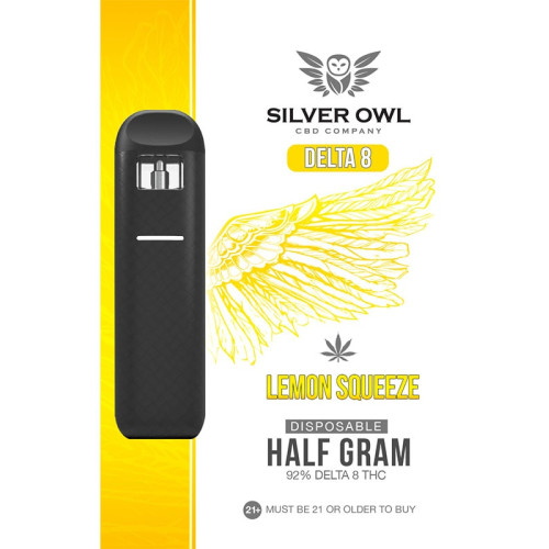 Silver Owl Delta 8 .5g Disposable