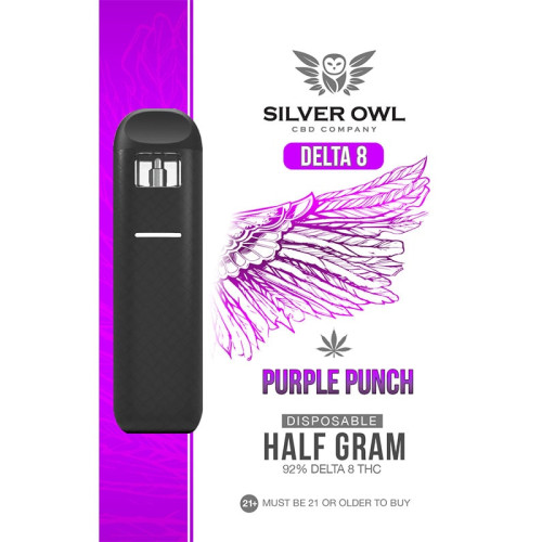 Silver Owl Delta 8 .5g Disposable