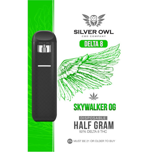 Silver Owl Delta 8 .5g Disposable
