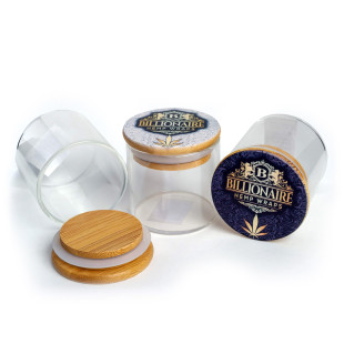 Billionaire Glass Jar - Large 68mm - 12/...