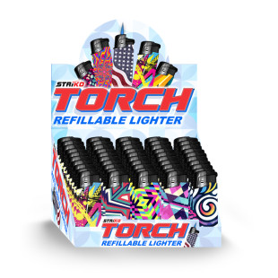 STRIKO - Wrapped Torch Lighter Abstract ...