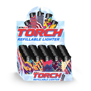 STRIKO - Wrapped Torch Lighter Geometric...